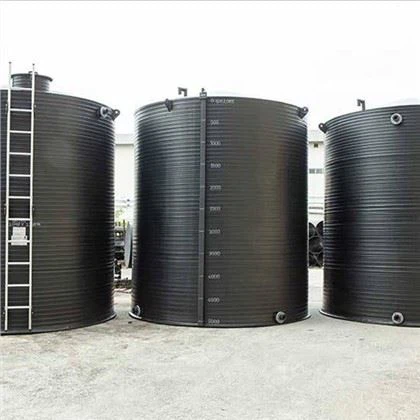 Tanc de plàstic ferit en espiral